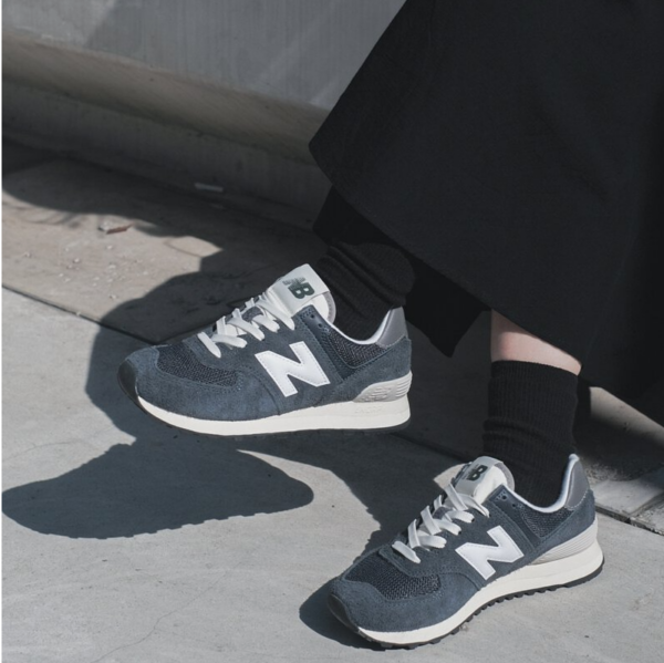 Giày New Balance 574 Heritage 'Navy' U574RH2 - Ảnh 2
