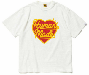 Ao Human Made Heart T-Shirt 'White' HM23TE025