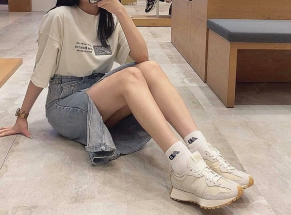 Giày New Balance 327 'Vintage Moonbeam' MS327KC1 - Ảnh 3
