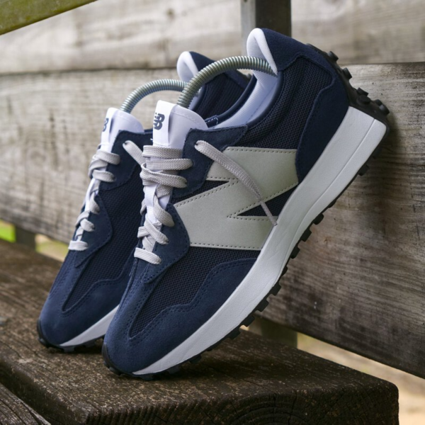 Giày New Balance 327 'Natural Indigo Metallic Silver' MS327MD1 - Ảnh 5