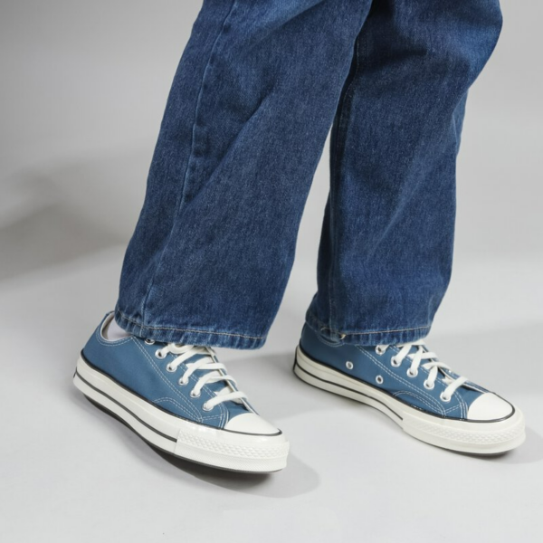 Giày Converse Chuck 70 Ox Tonal Polyester 'Blue' A00755C - Ảnh 2