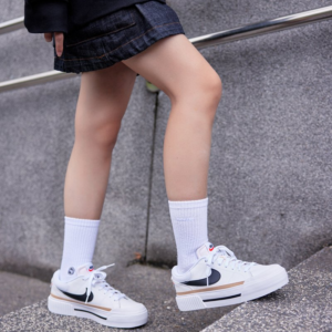 Giay Nike Court Legacy Lift 'White Black' DM7590-100