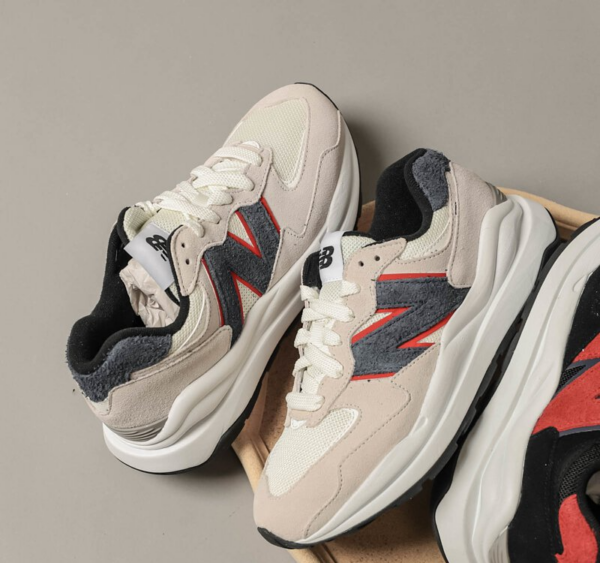 Giày New Balance 5740 'White Navy' M5740MA1 - Ảnh 6