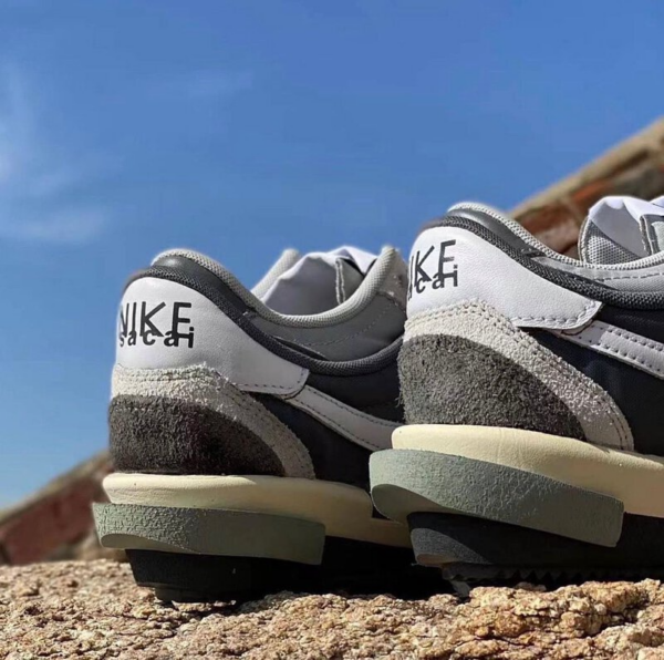 Giày Nike Zoom Cortez SP 'Sacai Iron Grey' DQ0581-001 - Ảnh 5