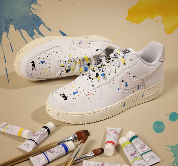 Giày Nike Air Force 1 '07 LV8 'Paint Splatter' CZ0339-100 - Ảnh 7