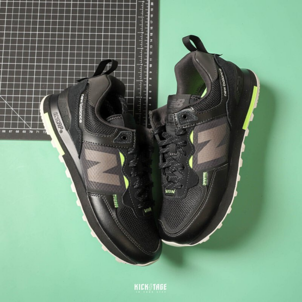 Giày New Balance 574 Running 'Black Volt' ML574IDC - Ảnh 4