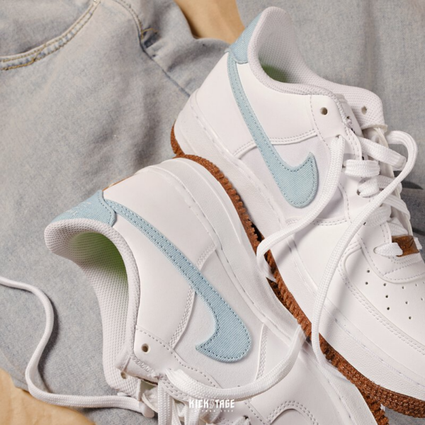 Giày Nike Air Force 1 LV8 GS 'Indigo' DA3093-100 - Ảnh 3