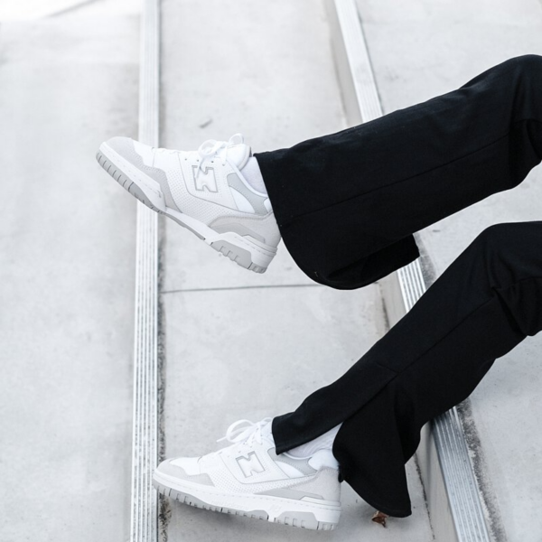 Giày New Balance 550 'White Grey' BB550NCB - Ảnh 2