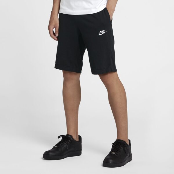 Quần Nike Mens Sportswear Jersey Club Shorts Black 804419-010 - Ảnh 2