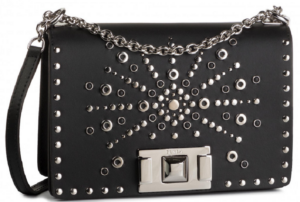 Túi Furla Ladies Mimi Mini Studded Crossbody 'Nero' 1023363