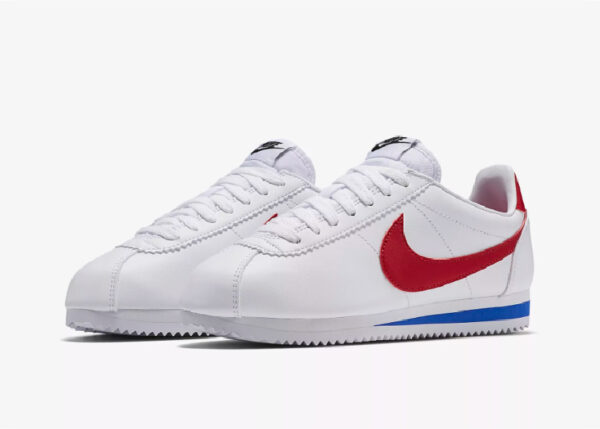 Giày Nike Classic Cortez Leather 'White Red' 807471-103 - Ảnh 10