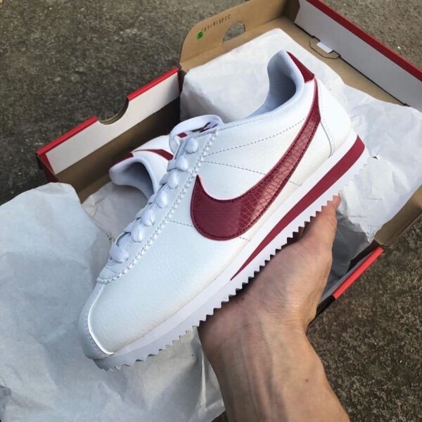 Giày Nike Wmns Classic Cortez Leather 'Red Crush' 807471-108 - Ảnh 2