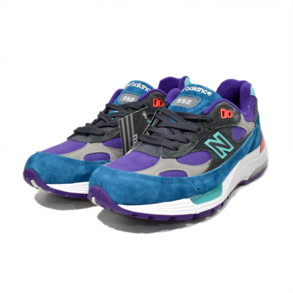 Giày New Balance 992 Made in USA 'Purple Teal' M992TC - Ảnh 3
