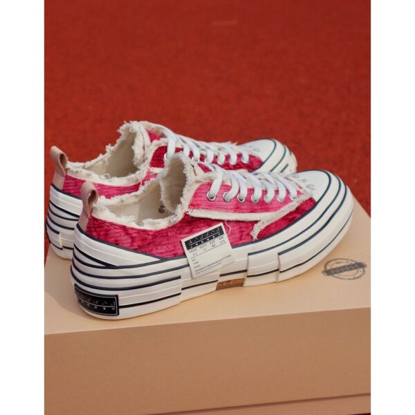 Giày xVESSEL G.O.P Lows Corduroy Red S21X015R - Ảnh 3