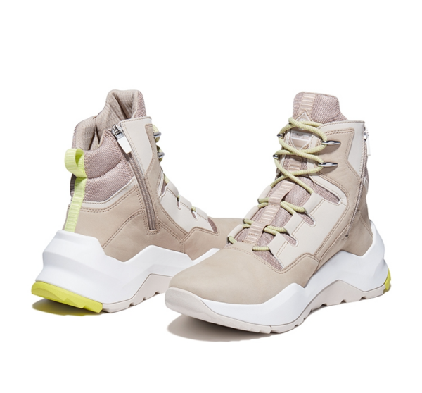 Giày Timberland Nubuck Leather 'Light Beige' A2HGFW - Ảnh 2