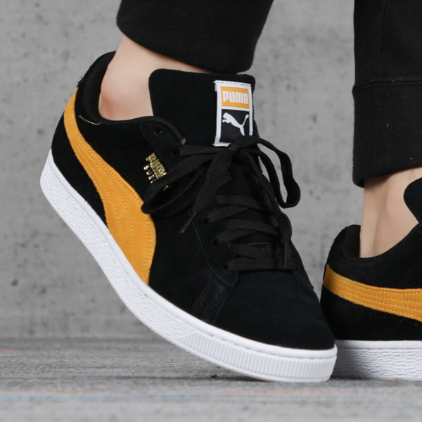 Giày Puma Suede Classic 'Black Golden Rod' 365347-85 - Ảnh 6