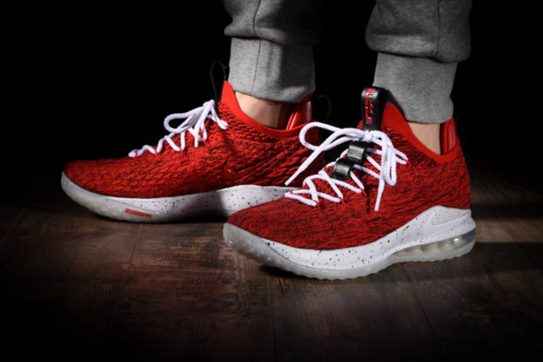 Giày Nike LeBron 15 Low EP 'University Red' AO1756-600 - Ảnh 7