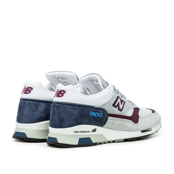 Giày New Balance M1500 'Grey Navy Burgundy' M1500NBR - Ảnh 4