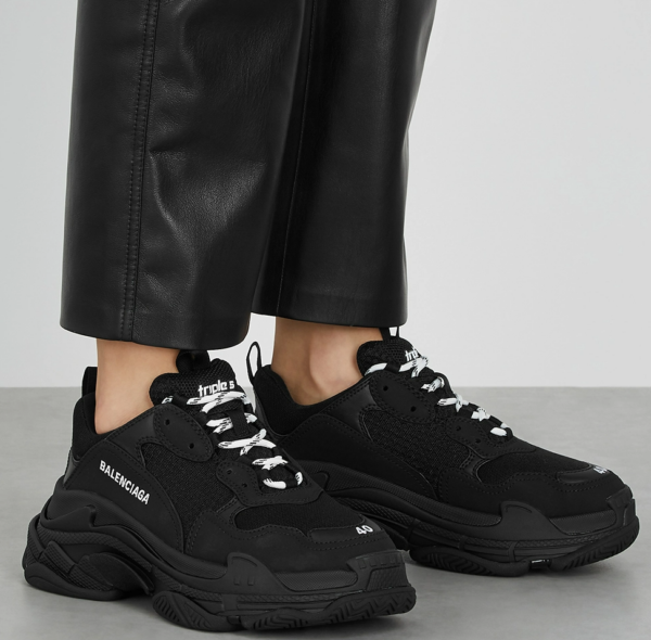 Giày Balenciaga Triple S Sneaker 'Black' 2020 534217-W2CA1-1000 - Ảnh 2