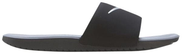 Dép Nike Kawa Slide 'Black Metallic Silver' 819352-009