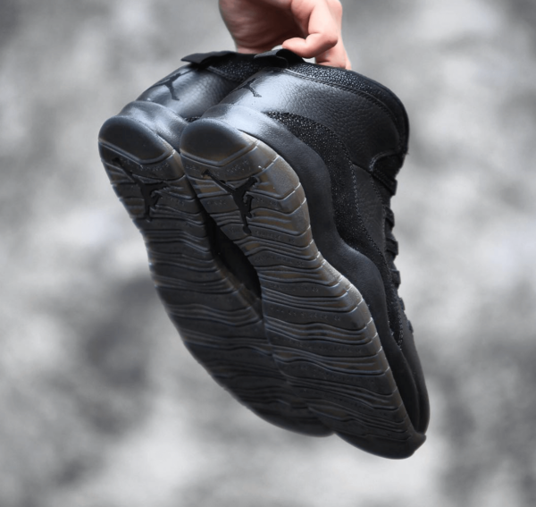 Giày Nike OVO x Air Jordan 10 Retro 'Black' 819955-030 - Ảnh 3
