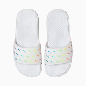 Alternative view of Dép Puma Cool Cat Bold Slides White 375396-02