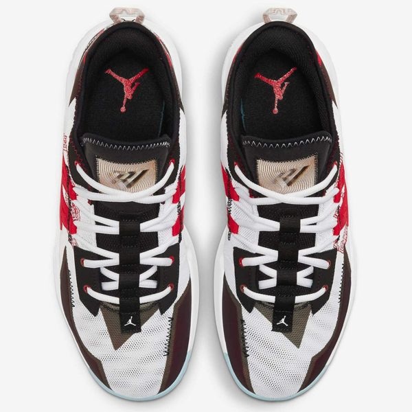 Giày Nike Jordan One Take 2 'White University Red' CW2457-106 - Ảnh 3