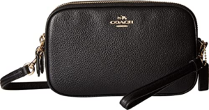 Ví Coach Sadie Crossbody Clutch Black 30259-BLK
