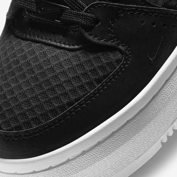 Giày Nike Wmns Court Vision Alta TXT 'Black White' CW6536-001 - Ảnh 11