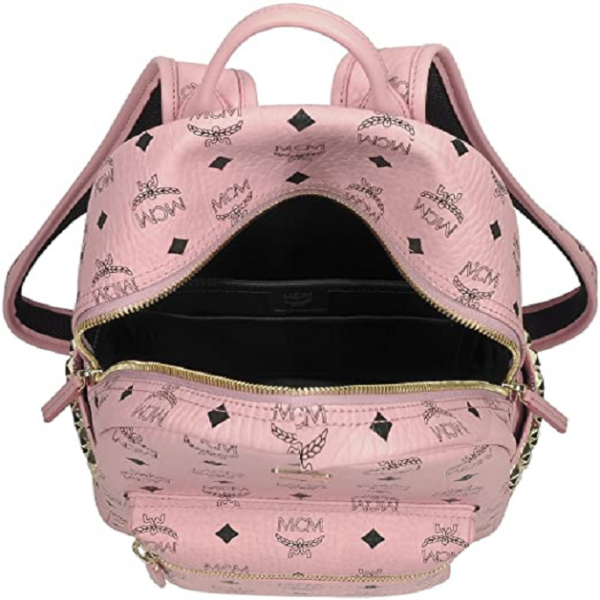 Túi MCM Women's Pink Pvc Backpack MMK7AVE37PZ001 - Ảnh 2