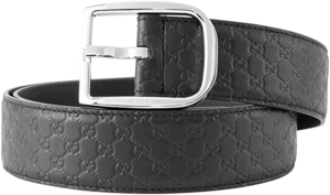 Thắt Lưng Gucci Microsima GG Men's Belt Black 449716-BMJ0N-1000