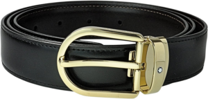 Dây Lưng Montblanc Business Line Reversible Leather Belt 'Black Brown' 111714