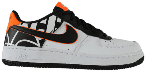 Giày Nike Air Force 1 Low White 'Black Orange' 820438-109