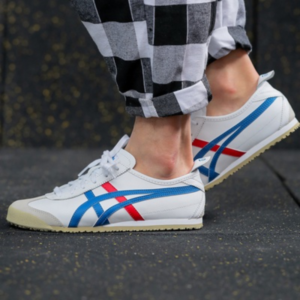 Giay Onitsuka Tiger Mexico 66 'White Blue' D3K0N-0143