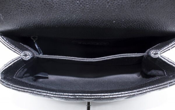 Túi Chanel Small Coco Handle Bag Black A92990-B03403-94305 - Ảnh 6