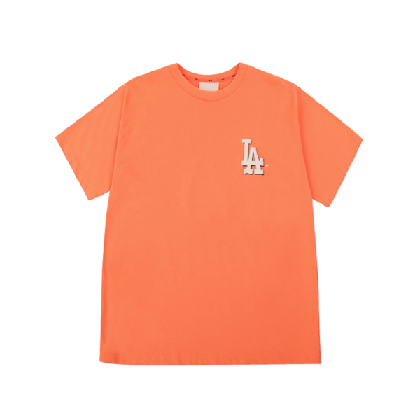 Áo MLB T Shirt Los Angeles Dodgers Orange 31TS06031-07O