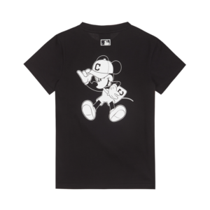 Alternative view of Áo MLB X Disney Short Sleeve T Shirt Cleveland Indians Black 31TSK1031-45L