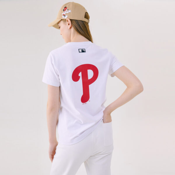 Áo MLB X Disney Action 'Philadelphia Phillies' 31TSK2031-10W - Ảnh 4