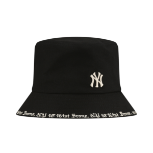 Mũ MLB Gothic Stadium Bucket Hat New York Yankees Black 32CPHG011-50L
