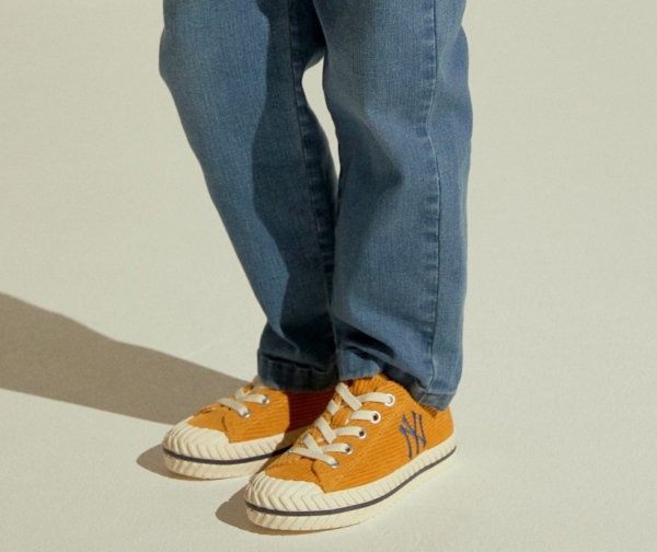 Giày MLB Playball Corduroy Yellow Denim 72SHPC011-50D - Ảnh 3