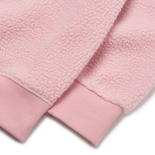 Áo MLB Like Smile Fleece Mega NY Yankees Pink 3AMTF5516-50PKS - Ảnh 4