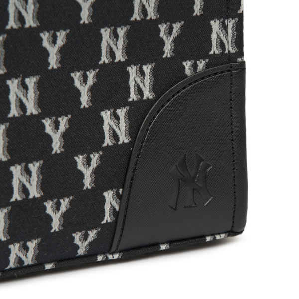 Túi MLB Monogram Jacquard Tote Bag NY Yankees 3AORL031N-50BKS - Ảnh 5