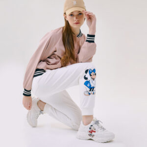 Alternative view of Giày MLB Bigball Chunky Boston Mickey Red Sox 'White' 32SHCK011-43I