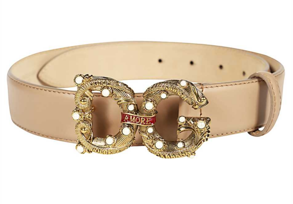 Thắt lưng Dolce & Gabbana Women's Belt Leather BE1335-AK133-8M308 - Ảnh 4