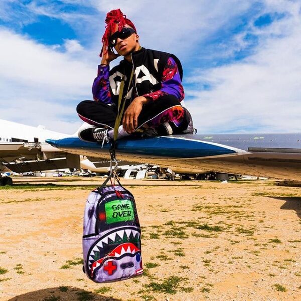 SPRAYGROUND Game Over Shark Backpack
