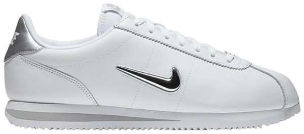 Giày Nike Cortez Basic Jewel 'Metallic Silver' 833238-101