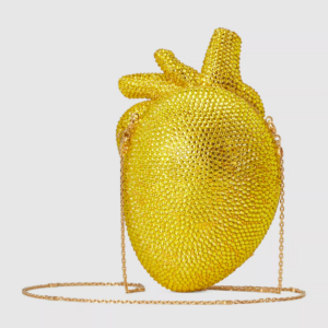 Tui Gucci Broadway Heart Shaped Shoulder 'Enameled Metal' 683522-IAASG-8079