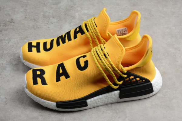 Giày Adidas Pharrell x NMD Human Race 'Yellow' BB0619 - Ảnh 9