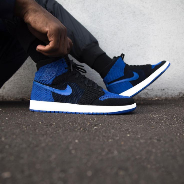 Giày Nike Air Jordan 1 Retro High OG Flyknit 'Royal' 919704-006 - Ảnh 2