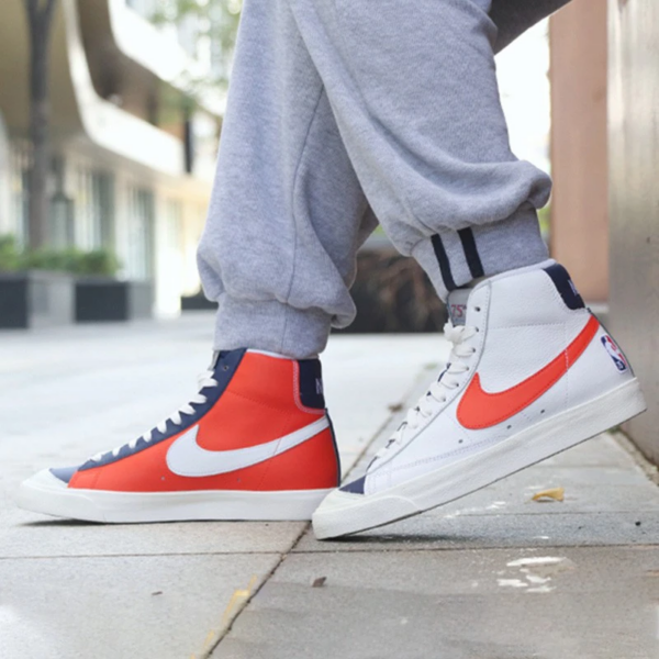 Giày Nike NBA x Blazer Mid '77 EMB '75th Anniversary Knicks' DD8025-100 - Ảnh 2
